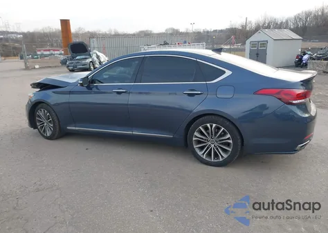 2015 Hyundai Genesis 3.8 из США, поврежденный, VIN KMHGN4JE9FU097326